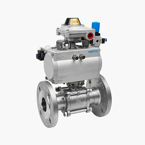  Three-piece Flange Ball Valve